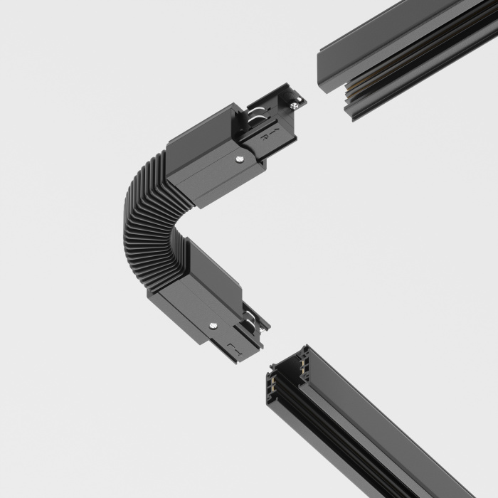 Коннектор гибкий Trinity черный Maytoni TRA005CF-31B