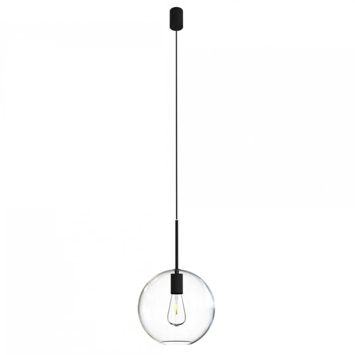 Подвесной светильник Nowodvorski Sphere L Transparent/Black 7850