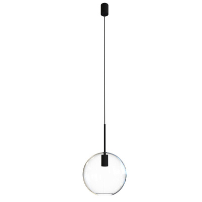 Подвесной светильник Nowodvorski Sphere L Transparent/Black 7850