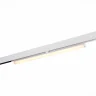 Магнитный трековый светильник Белый LED 1*10W 3000K 1 200Lm Ra>90 120° IP20 L604xW28xH8 ST803.536.10