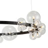Подвесная люстра Delight Collection Art Deco Bubble KM1294P-24 black/clear