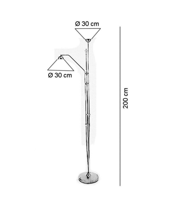 Торшер Berliner Messinglampen T3T4ST02-70opB