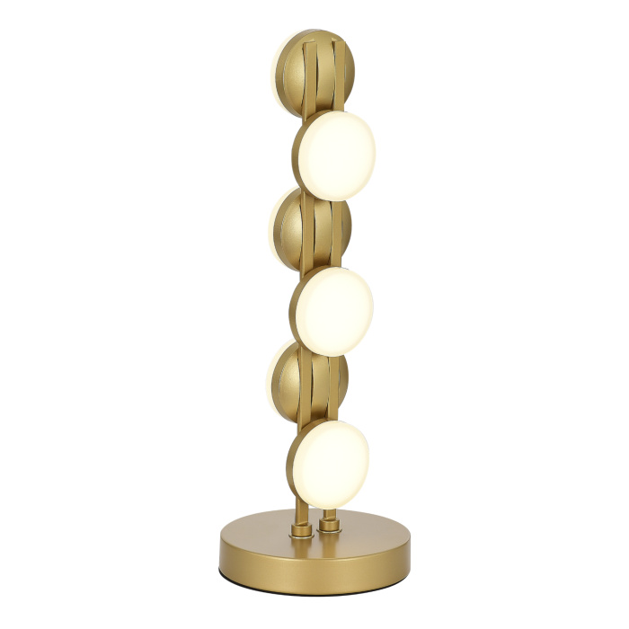 Прикроватная лампа ST-Luce золотистый/белый LED 1*12W 4000K SL6610.204.06