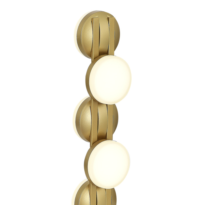 Прикроватная лампа ST-Luce золотистый/белый LED 1*12W 4000K SL6610.204.06