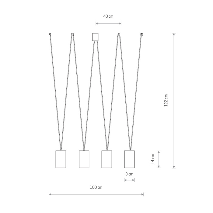 Подвесной светильник Nowodvorski More Tone Black/Gold 7814