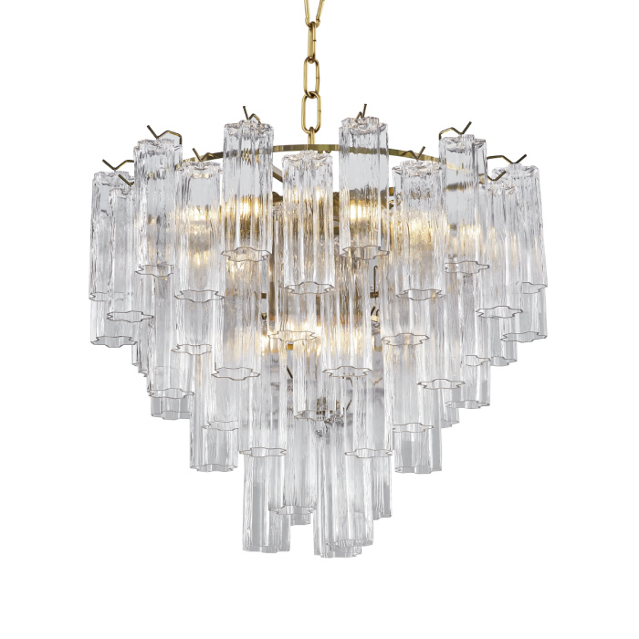 Подвесная люстра Delight Collection OWD2093 OWD2093-D75 gold/clear