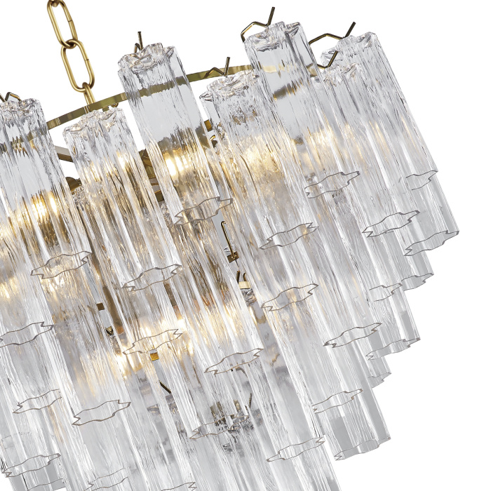 Подвесная люстра Delight Collection OWD2093 OWD2093-D75 gold/clear