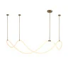 Подвесной светильник Delight Collection 10521 10521P brass/white