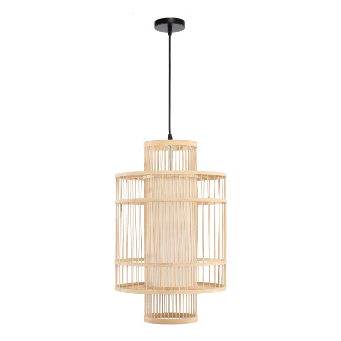 Светильник подвесной ST-Luce Древесный/Белый E27 1*40W SL6241.523.01