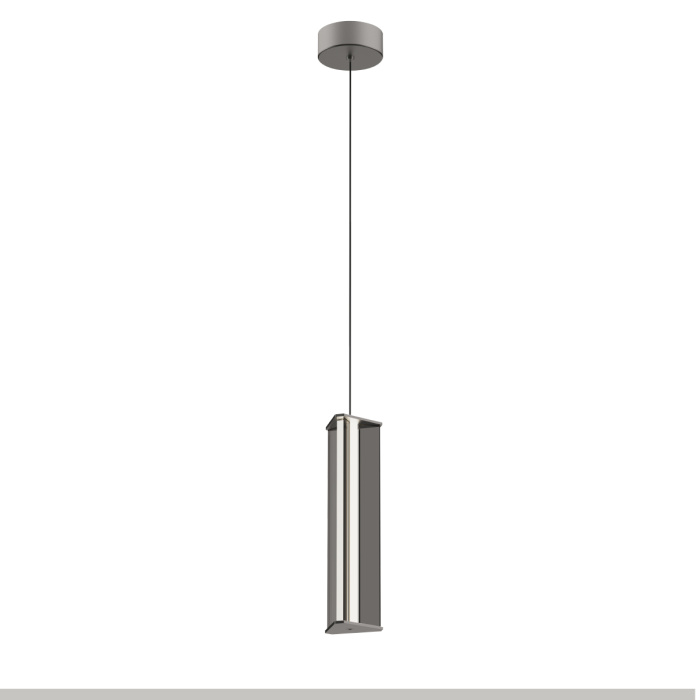 Подвесной светильник Delight Collection MD24001031 MD24001031-1B nickel/grey