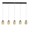Подвесной светильник Delight Collection MD25090022 MD25090022-5B matt black/champagne