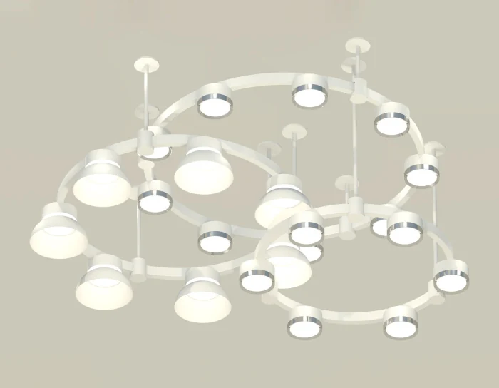 Комплект подвесного светильника Techno Ring с акрилом Ambrella light XR92212100