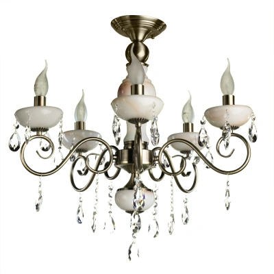 Люстра потолочная Arte Lamp ONYX RED A9591PL-5AB