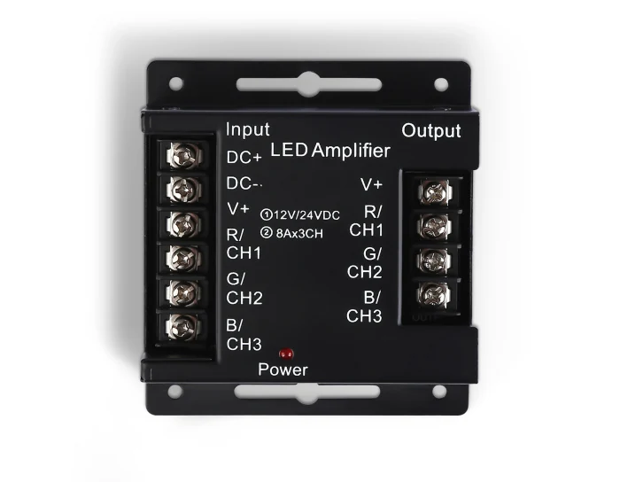 Усилитель для светодиодных лент RGB 24A 12V 288W/ 24V 576W GS11801 Ambrella light GS11801