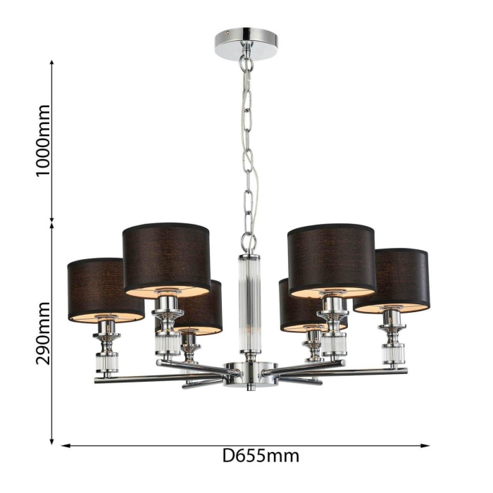 Подвесная люстра Favourite Archetypus 2674-6P
