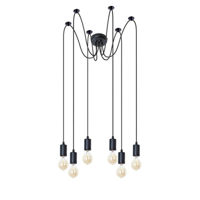 Подвесной светильник паук Arte Lamp Bender A4322SP-6BK