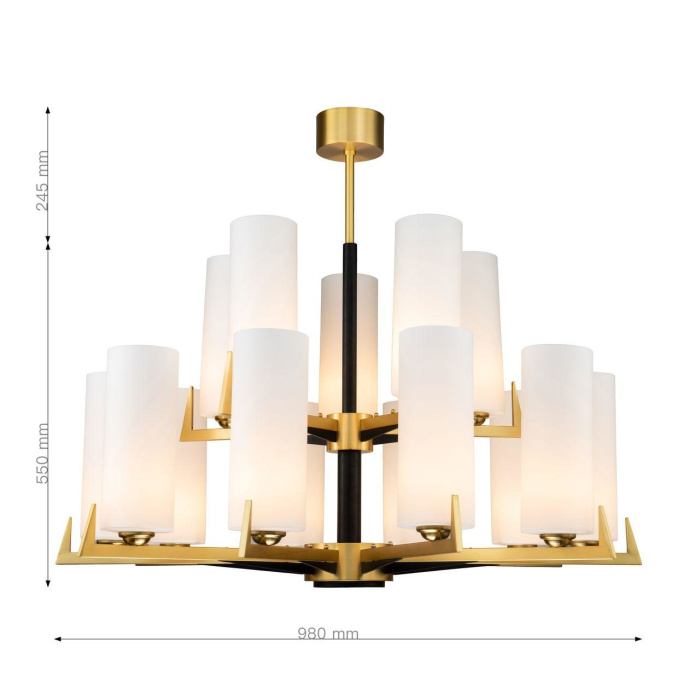 Потолочная люстра Favourite Maximo 2623-15P