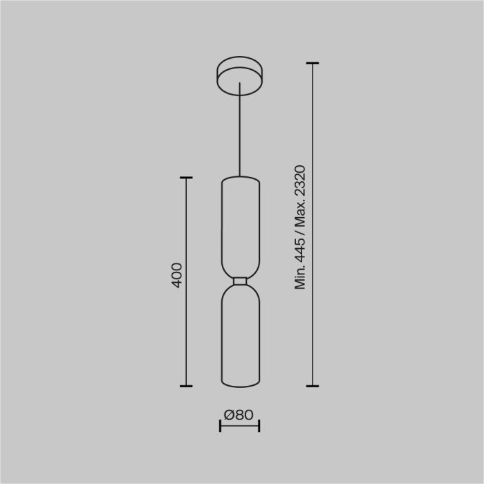 Подвесной светильник Maytoni Memory MOD177PL-01W