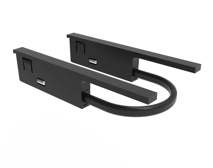 Соединитель питания для магнитного шинопровода угловой Crystal Lux CLT 0.206 04 BL