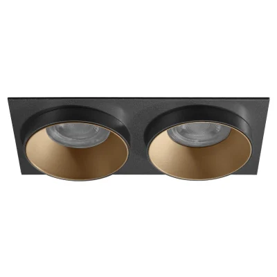 Светильник встраиваемый Crystal Lux CLT 044C2 GO-BL-BL