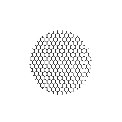 Антибликовая решетка Denkirs NET DK1500-BK