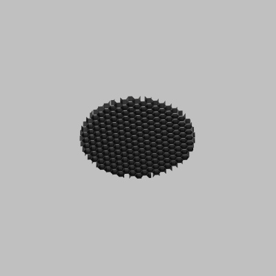 Антибликовая решетка Denkirs NET DK1500-BK