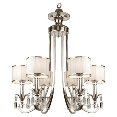 Подвесная люстра L&#039;Arte Luce Luxury Lombard L00506 с подвесками из хрусталя