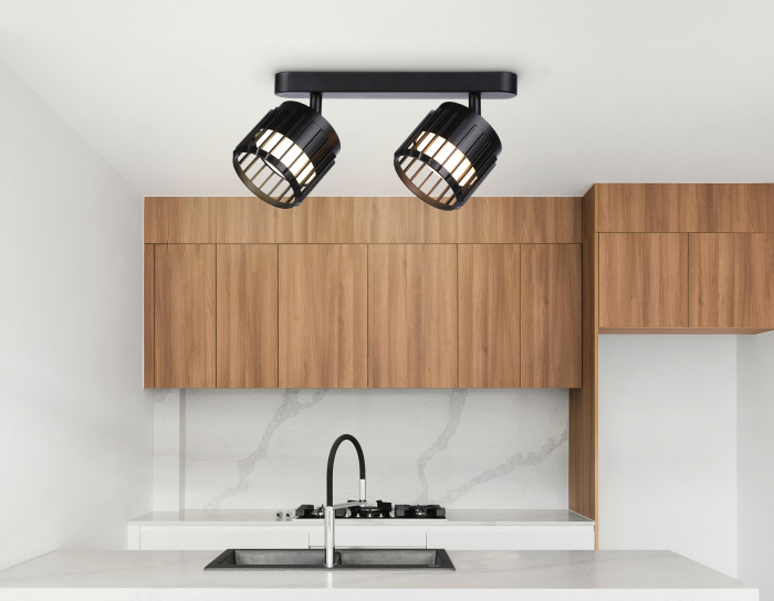 Настенно-потолочный поворотный спот со сменной лампой GX53 Ambrella light TN71163