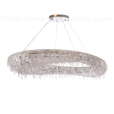 Люстра Cloyd HAYAO C20 / L140 см - хром (арт.10889)