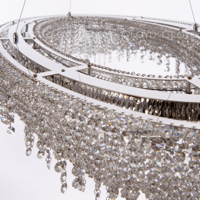 Люстра Cloyd HAYAO C20 / L140 см - хром (арт.10889)