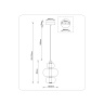 Подвесной светодиодный светильник HIGH LIGHT AMBRELLA LIGHT LH11057