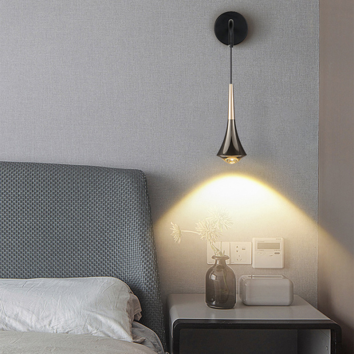 Настенный светильник CAI WALL Black 3000К ImperiumLoft