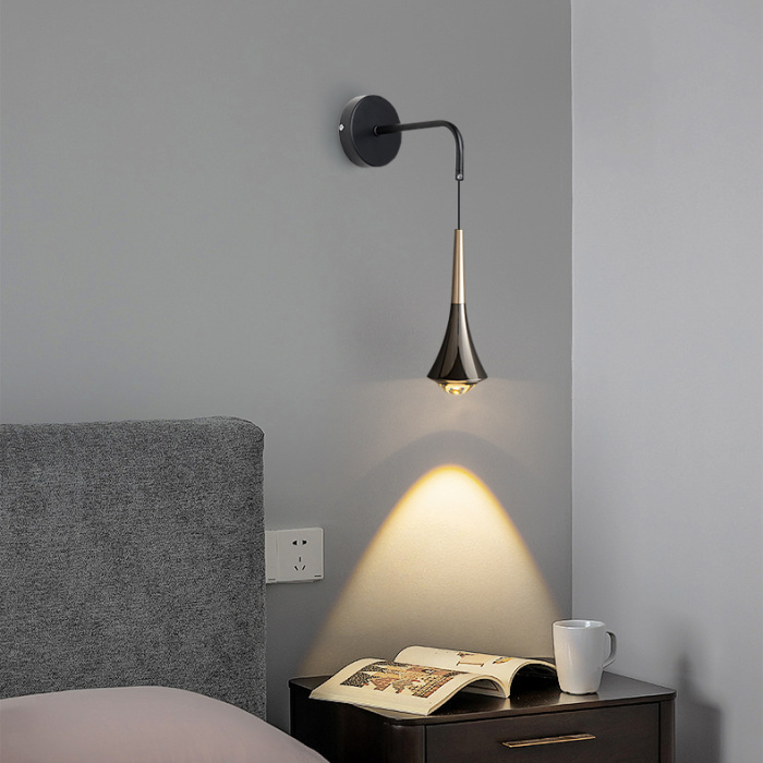 Настенный светильник CAI WALL Black 3000К ImperiumLoft