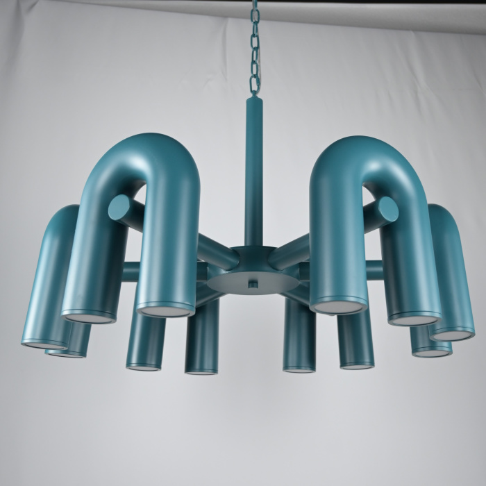 Подвесная люстра FANNY 12 Green ImperiumLoft