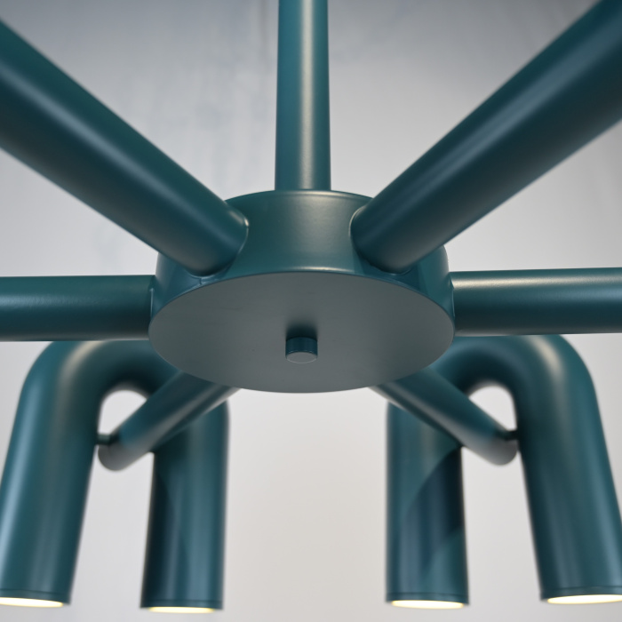 Подвесная люстра FANNY 12 Green ImperiumLoft