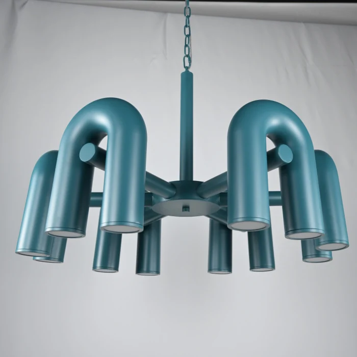 Подвесная люстра FANNY 12 Green ImperiumLoft