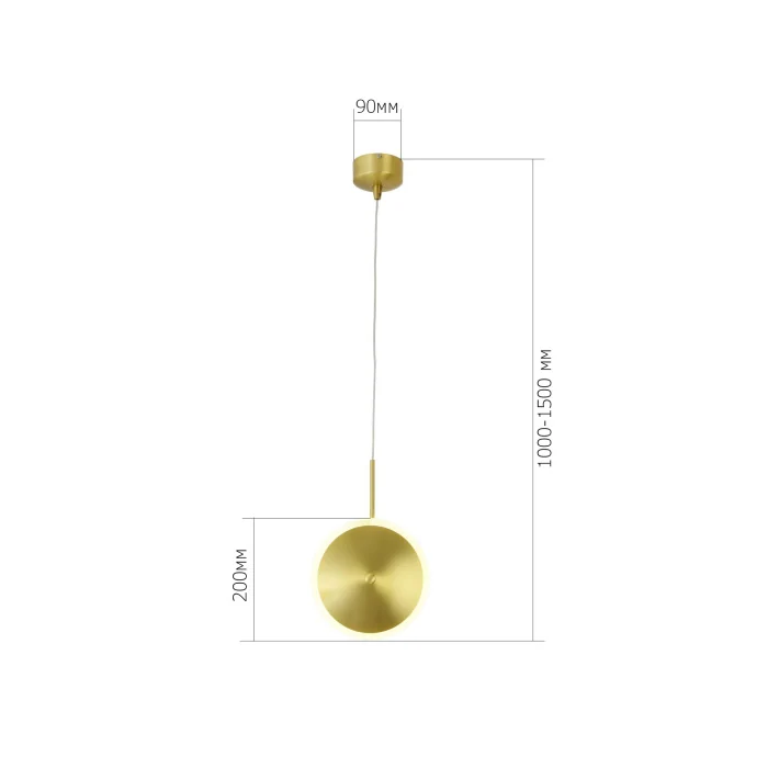 Светильник подвесной IMENTE ST LUCE SL1221.203.01