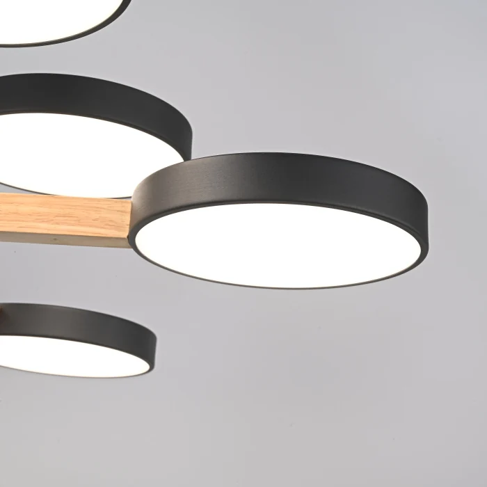 Подвесная люстра TURNA DBL L12 Black ImperiumLoft