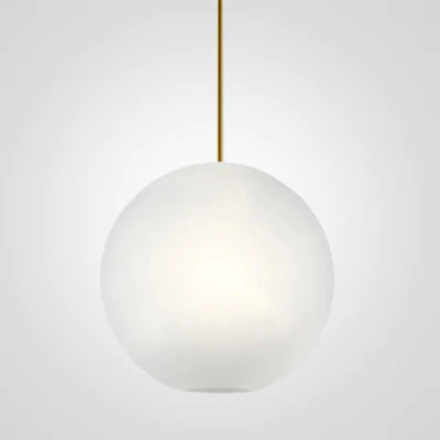 Подвесной светильник GIOPATO &amp;amp; COOMBES BOLLE BLS LAMP white glass 1 ImperiumLoft