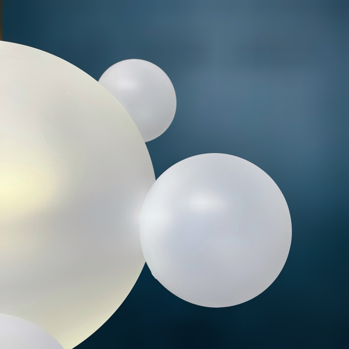 Подвесной светильник GIOPATO &amp; COOMBES BOLLE BLS LAMP white glass 1 ImperiumLoft