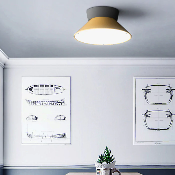 Потолочный светильник KNAP D40 Yellow ImperiumLoft
