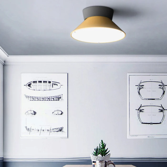 Потолочный светильник KNAP D40 Yellow ImperiumLoft