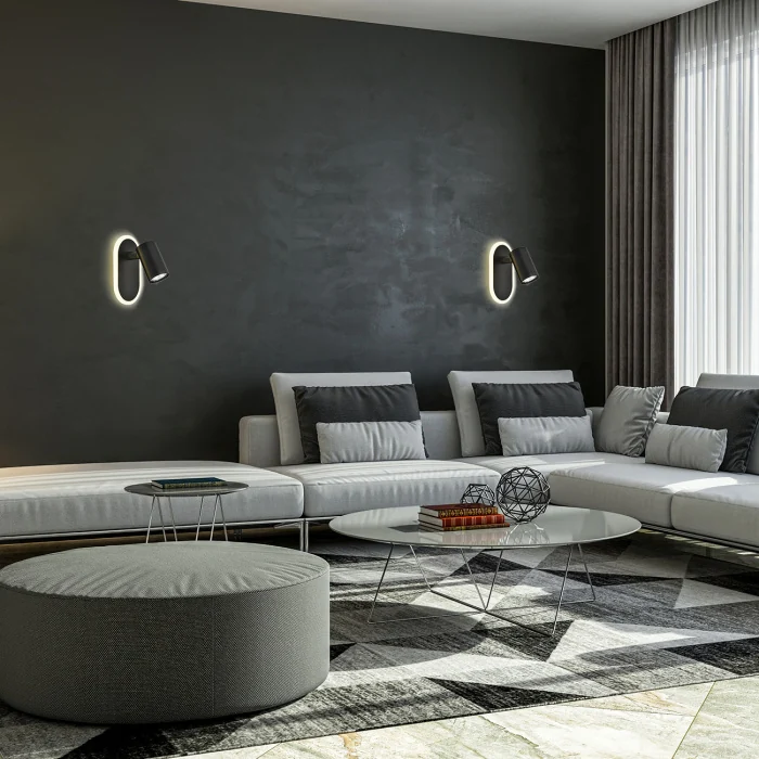 Настенный светильник OMEGA ESCADA 10222/2LED Black