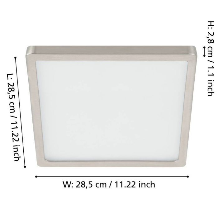 Накладной светильник диммируемый FUEVA 5 EGLO 900595