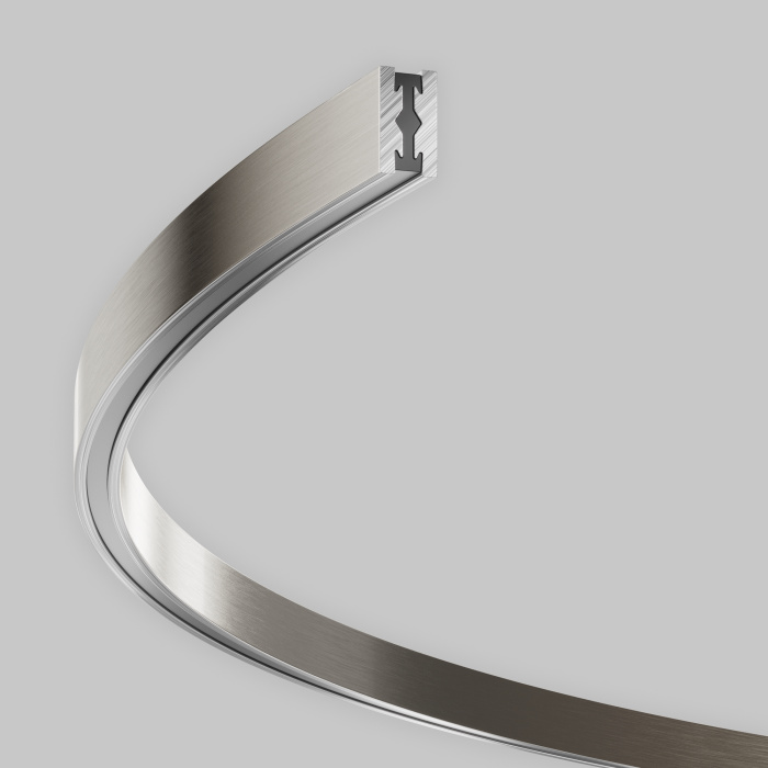 Шинопровод круглый из полукругов Maytoni Busbar trunkings Flarity TRX154-2SR-D1500-PT