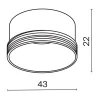 Декоративное кольцо Maytoni Focus LED RingS-5-W