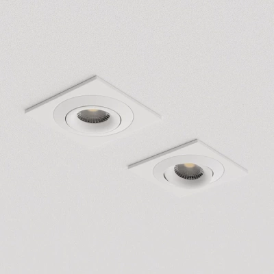 Встраиваемый поворотный светильник Ledron AO1501005 SQ White