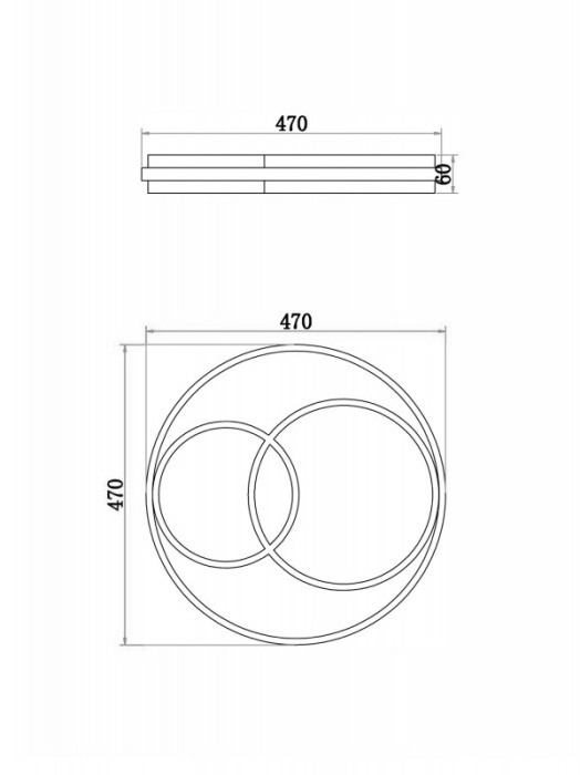 Потолочный светильник Freya Tucene FR10029CL-L70W