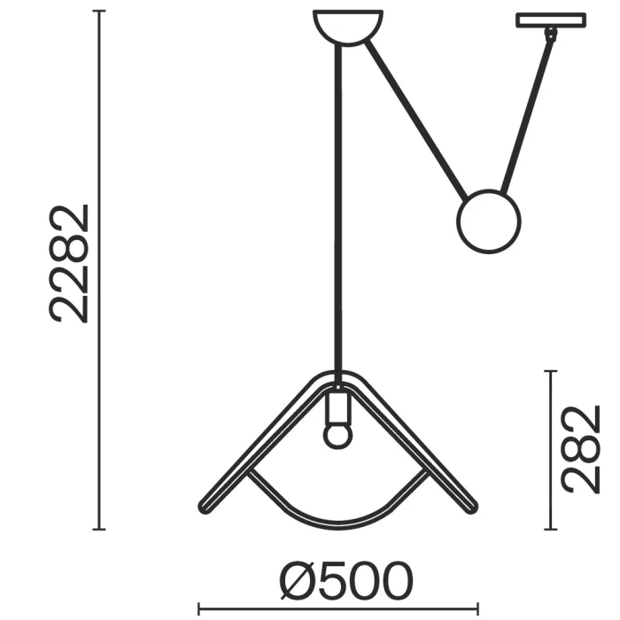 Подвесной светильник Freya Umbra FR5554CL-01T