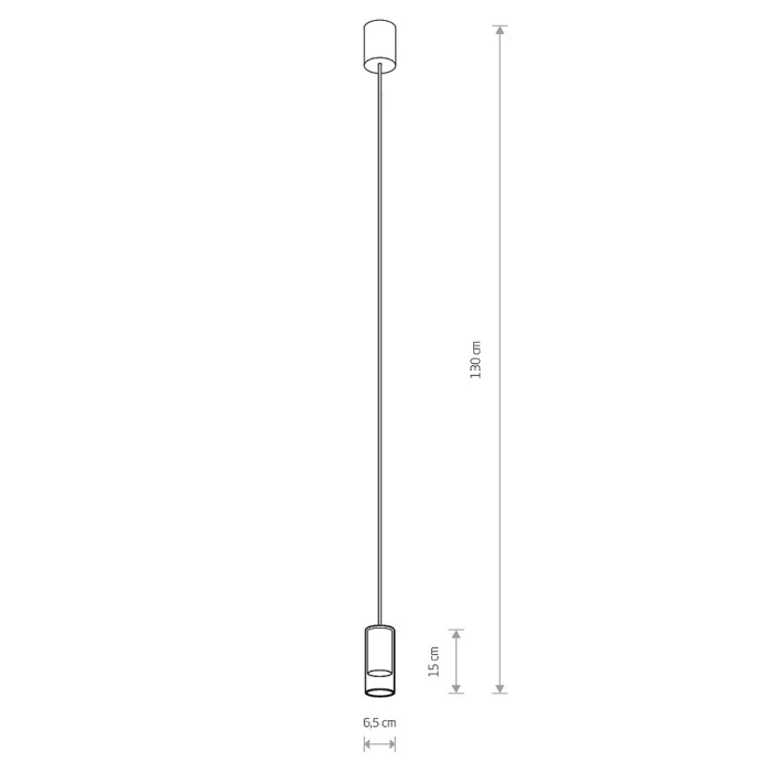 Подвесной светильник Nowodvorski Cylinder S Brass/Black 7870